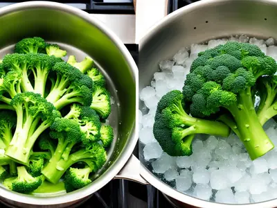 Blanch Broccoli - photo from the RecipePi guide