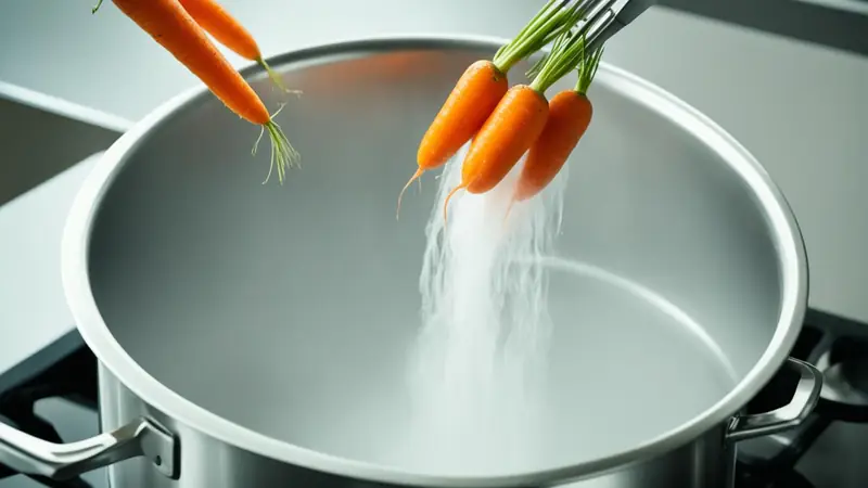 Boil Carrots - photo from the RecipePi guide