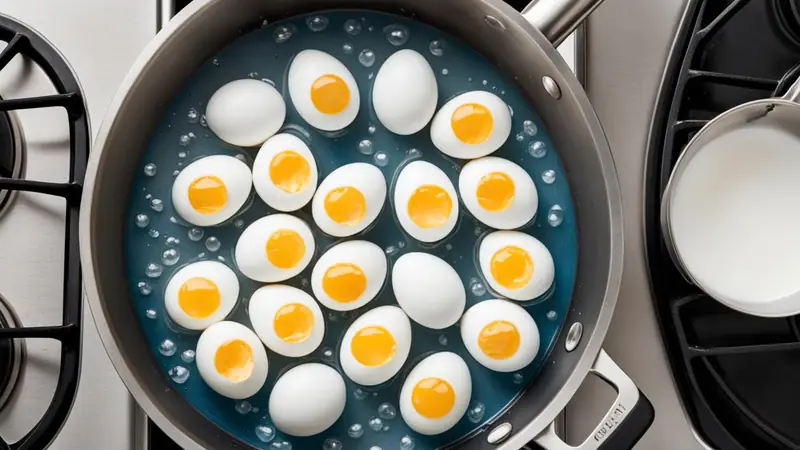 Boil Eggs for Coloring - photo from the RecipePi guide