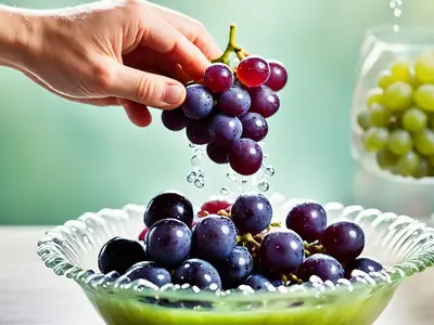Clean Fruit with Vinegar and Baking Soda - photo from the RecipePi guide