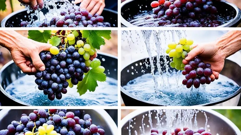 Clean Grapes - photo from the RecipePi guide