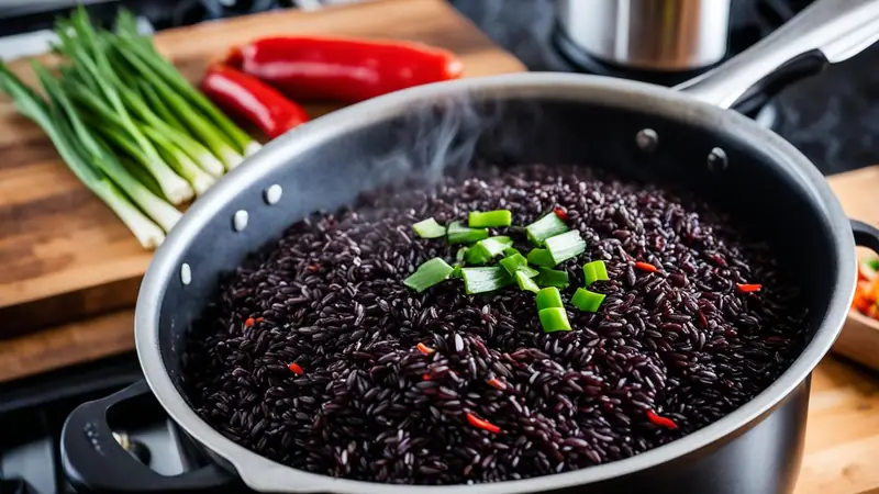 Cook Black Rice - photo from the RecipePi guide