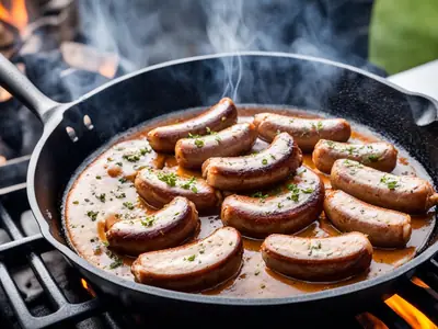 Cook Brats on Stove - photo from the RecipePi guide