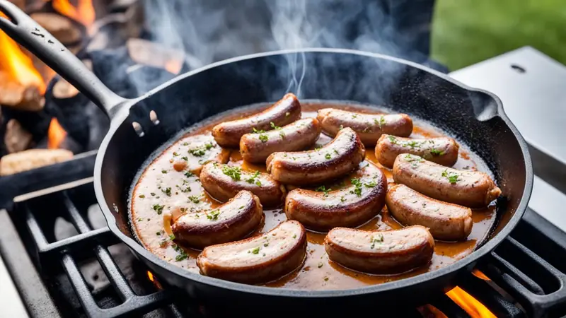 Cook Brats on Stove - photo from the RecipePi guide