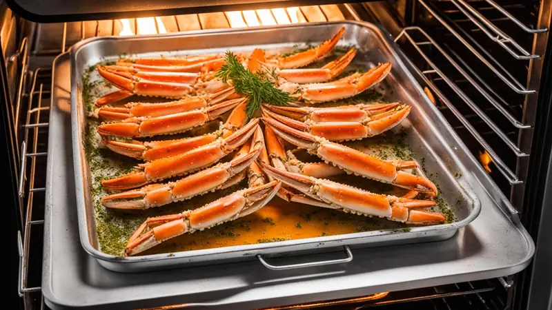 Cook Crab Legs in the Oven - photo from the RecipePi guide