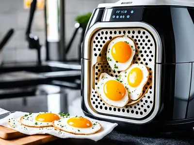 Cook Eggs in Air Fryer - photo from the RecipePi guide