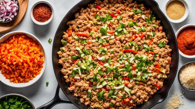 Cook Ground Chicken - photo from the RecipePi guide