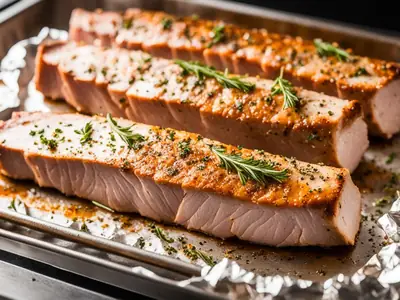 Cook Pork Tenderloin in Oven with Foil - photo from the RecipePi guide