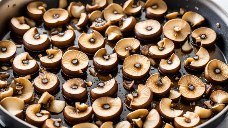 Cook Shiitake Mushrooms - photo from the RecipePi guide