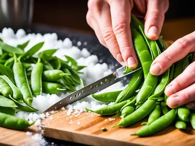 Cook Snow Peas - photo from the RecipePi guide