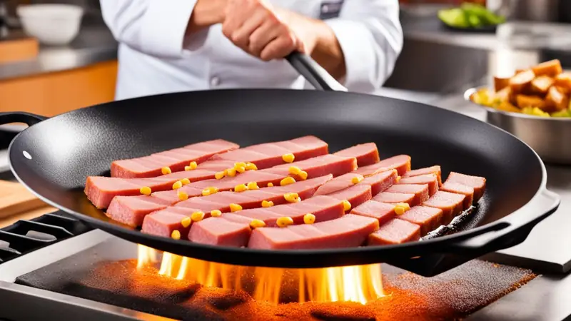 Cook Spam - photo from the RecipePi guide
