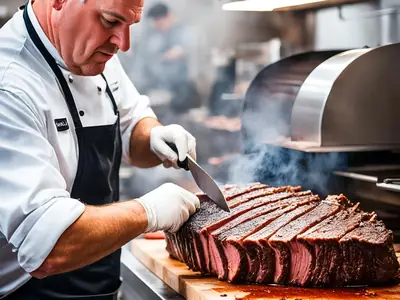 Cut a Brisket - photo from the RecipePi guide
