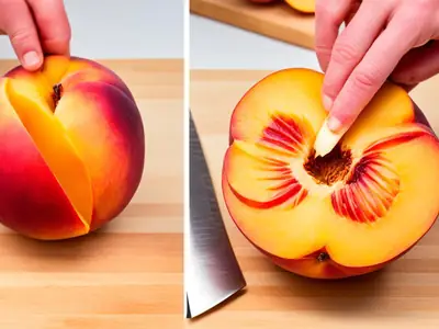 Cut a Peach - photo from the RecipePi guide