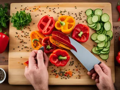 Cut a Pepper - photo from the RecipePi guide