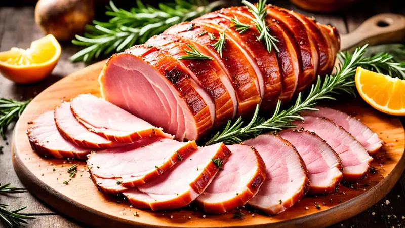 Cut a Spiral Ham - photo from the RecipePi guide