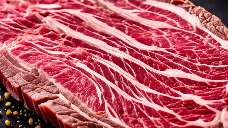 Cut Flank Steak - photo from the RecipePi guide