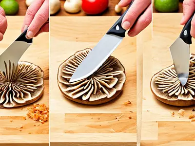 Cut Mushrooms - photo from the RecipePi guide