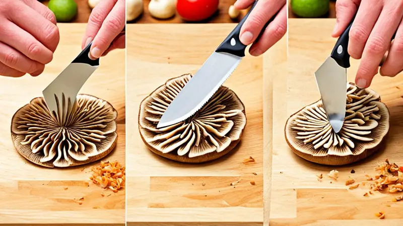 Cut Mushrooms - photo from the RecipePi guide