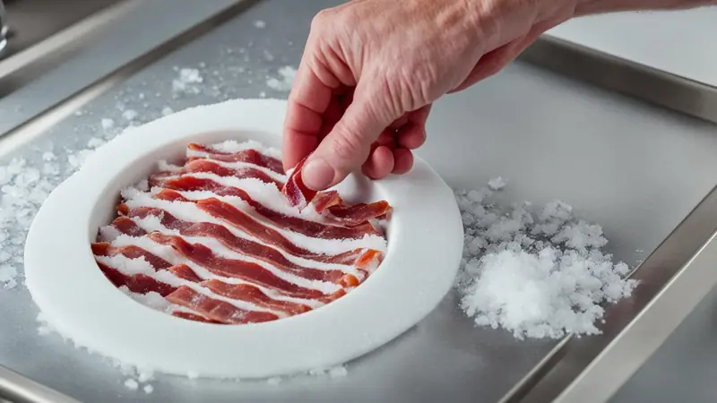 Defrost Bacon - photo from the RecipePi guide