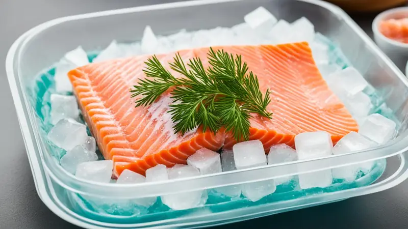 Defrost Salmon - photo from the RecipePi guide