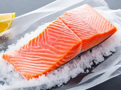 Defrost Salmon - photo from the RecipePi guide