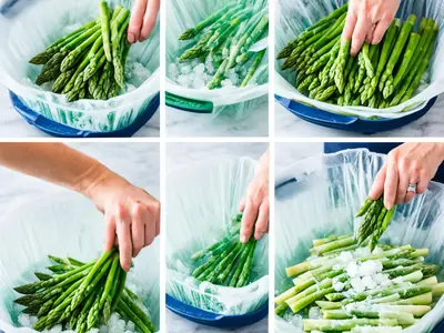 Freeze Asparagus - photo from the RecipePi guide