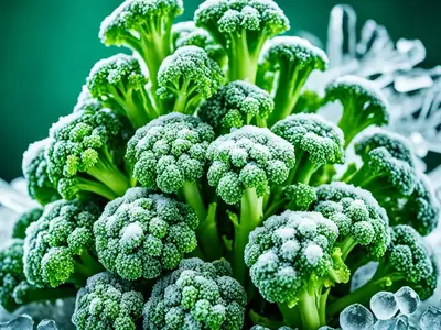 Freeze Broccoli - photo from the RecipePi guide