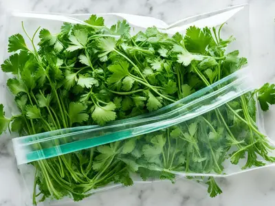 Freeze Cilantro - photo from the RecipePi guide