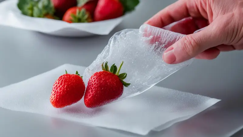 Freeze Fresh Strawberries - photo from the RecipePi guide