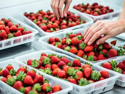 Freeze Fresh Strawberries - photo from the RecipePi guide