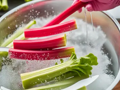 Freeze Rhubarb - photo from the RecipePi guide