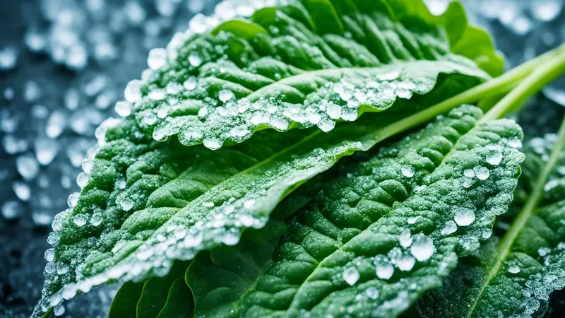 Freeze Spinach - photo from the RecipePi guide
