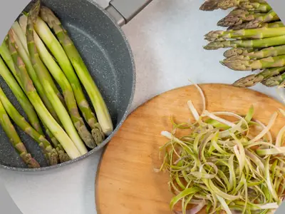 Fry a Asparagus - photo from the RecipePi guide