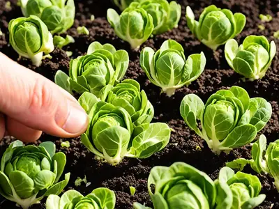 Grow Brussel Sprouts - photo from the RecipePi guide