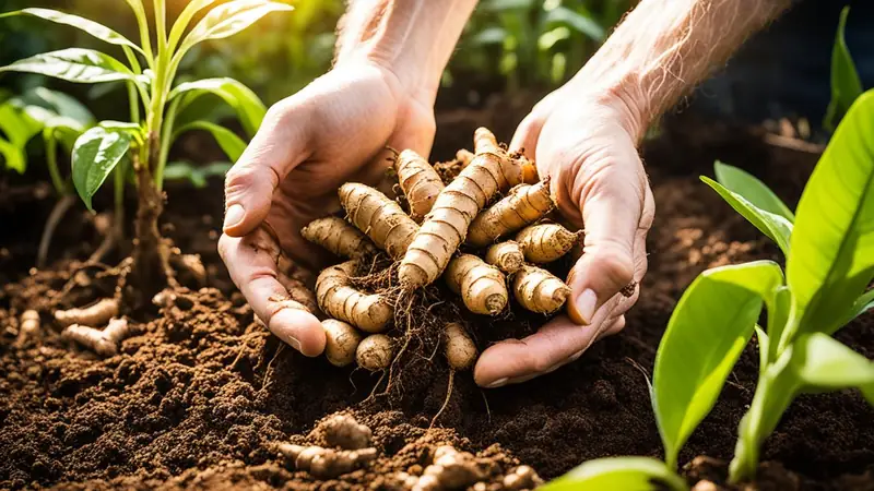 Grow Ginger Root - photo from the RecipePi guide