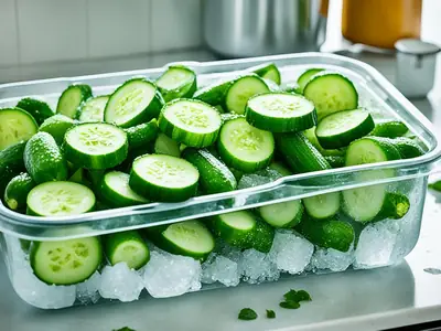Keep Cucumbers Fresh - photo from the RecipePi guide