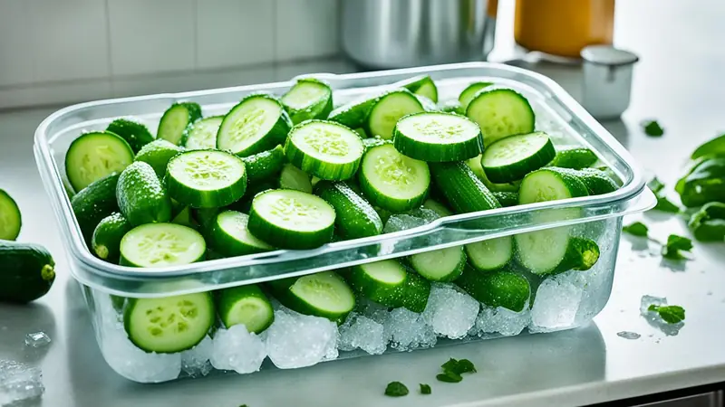 Keep Cucumbers Fresh - photo from the RecipePi guide