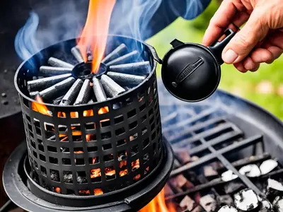 Light a Charcoal Grill - photo from the RecipePi guide