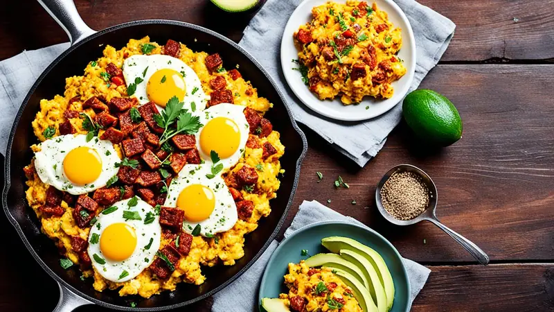 Make Chorizo and Eggs - photo from the RecipePi guide