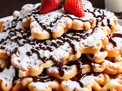Make Funnel Cakes - photo from the RecipePi guide
