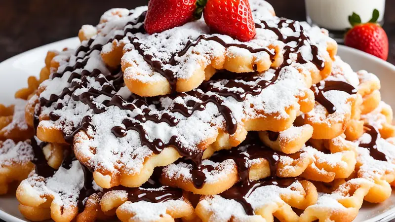 Make Funnel Cakes - photo from the RecipePi guide