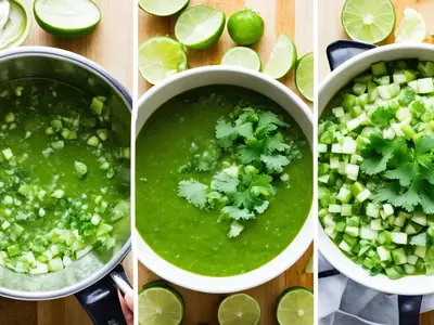 Make Green Salsa - photo from the RecipePi guide