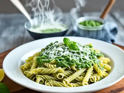 Make Pesto Pasta - photo from the RecipePi guide
