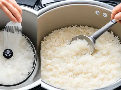 Make Sticky Rice in Rice Cooker - photo from the RecipePi guide