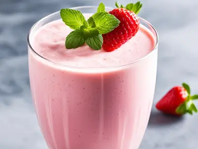 Make Strawberry Milk - photo from the RecipePi guide