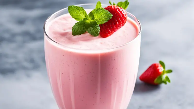 Make Strawberry Milk - photo from the RecipePi guide