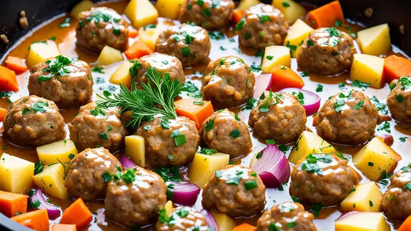 Make Swedish Meatballs - photo from the RecipePi guide