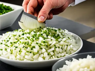 Mince Onion - photo from the RecipePi guide