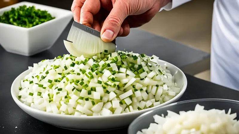 Mince Onion - photo from the RecipePi guide