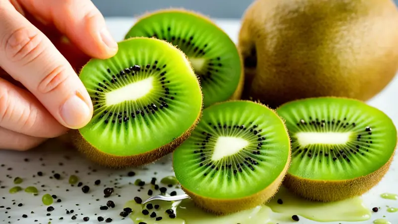 Peel Kiwi - photo from the RecipePi guide